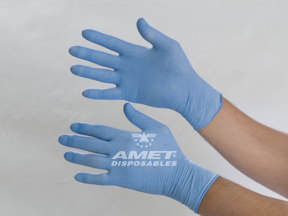 Schwerlast Latex Handschuhe for Forstwirtschaft Mining 0.8-1.2mm 1 Paar Alkali & 